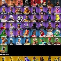 57 Skins Masked Fade — Fortnite account