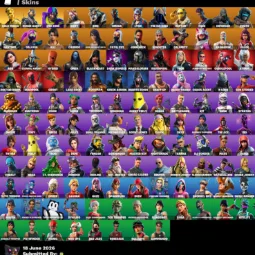 128 skins | Gold Midas + Lara Croft + Omega — Fortnite account