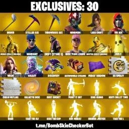 145 Skins + Galaxy + Take The L — Fortnite account