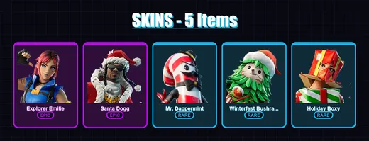 [PC/XBOX/PSN] | Explorer Emilie | Santa Dogg | Mr. Dappermint | 5 skin | Lv117 — Game account