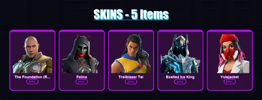 [PC/XBOX/PSN] | The Foundation (Reforged) | Felina | Trailblazer Tai | 5 skin | Lv383