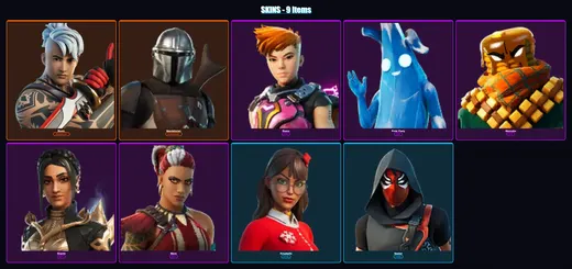 [PC/XBOX] | Ronin | Mandalorian | Reese | Polar Peely | Mancake | 9 skin | 17 pickaxe | 12 emote | 17 glider | Lv216 — Game account