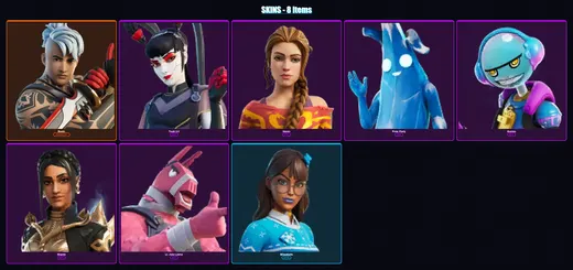 [PC/XBOX] | Ronin | Tsuki 2.0 | Haven | Polar Peely | Gumbo | 8 skin | 26 pickaxe | 16 emote | 25 glider | Lv297 — Game account