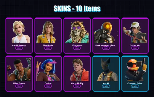 [PS4/PS5/XBOX/PC] | Cat Holloway | The Bride | Kingston | 10 skin | Lv139 — Game account