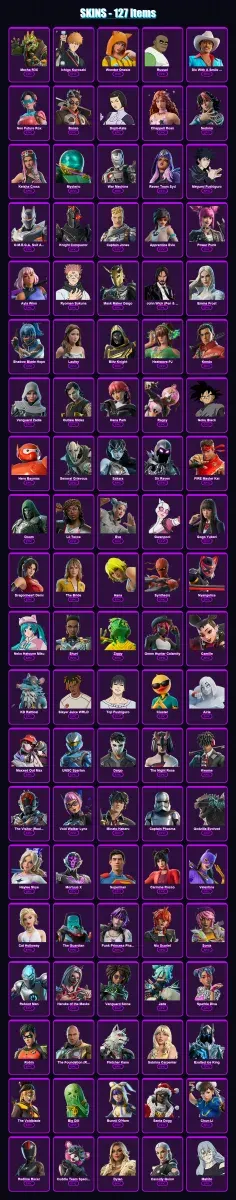 [PS4/PS5/XBOX/PC] | Mecha R3X | Ichigo Kurosaki | Wonder Onesie | 127 skin | Lv817 — Game account