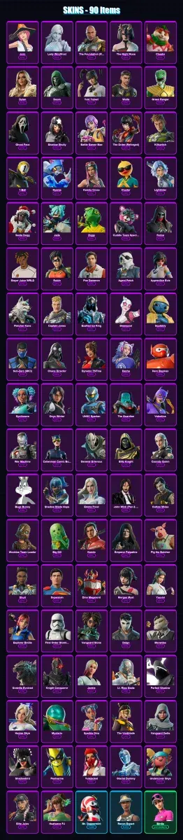 [PS4/PS5/XBOX/PC] | Joss | Lady Windfrost | The Foundation (Reforged) | 90 skin | Lv1782
