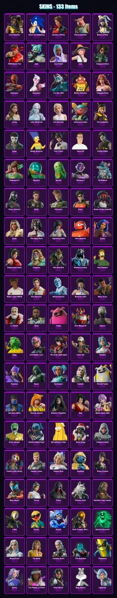 [PC/PSN] | Luxe Patroller | Sonic the Hedgehog | Dynamo TNTina | 133 skin | Lv2350 — Game account