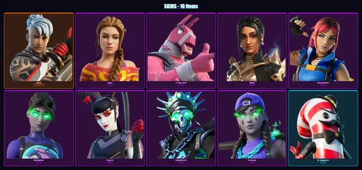 [PC/PSN] | Ronin | Haven | Lt. John Llama | Shanta | Explorer Emilie | 10 skin | 9 pickaxe | 7 emote | 7 glider | Lv64 — Game account