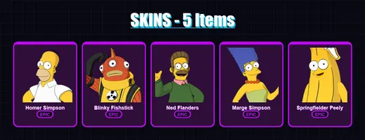 [PC/XBOX/PSN] | Homer Simpson | Blinky Fishstick | Ned Flanders | 5 skin | Lv287