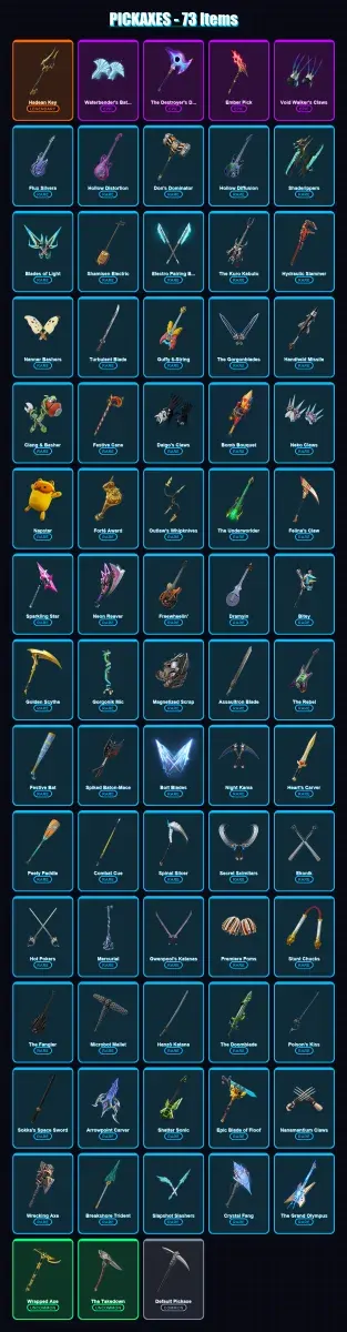 [PC/PSN] | Hades | Zeus | Gwenpool | Shadow Blade Hope | T-60 Power Armor | 44 skin | 73 pickaxe | 48 emote | 51 glider | Lv728