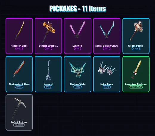 [PC/XBOX/PSN] | Jade | NeuraLynx | CRZ-8 | P33LY | Nyanja | 9 skin | 11 pickaxe | 11 emote | 14 glider | Lv76