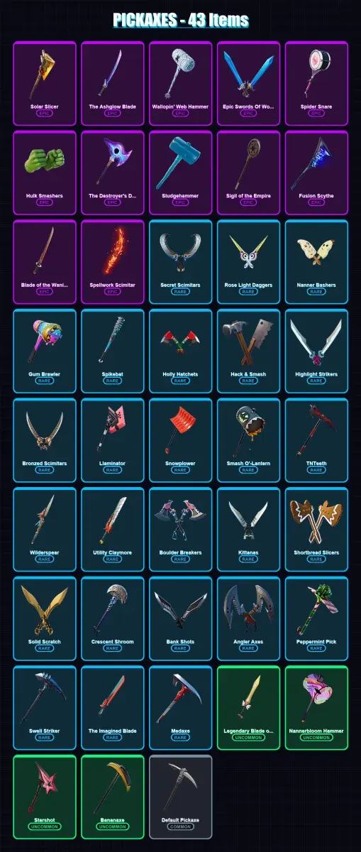 [PC/XBOX/PSN] | Ronin | The Foundation | Fusion | Deadpool | Gear Specialist Maya | 33 skin | 43 pickaxe | 34 emote | 46 glider | Lv814