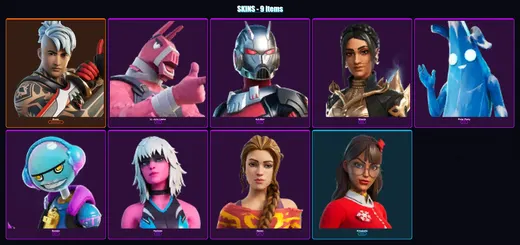 [PS4/PS5/XBOX/PC] | Ronin | Lt. John Llama | Ant-Man | Shanta | Polar Peely | 9 skin | 14 pickaxe | 9 emote | 13 glider | Lv133