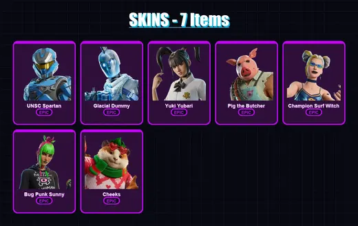 [PC/XBOX/PSN] | UNSC Spartan | Glacial Dummy | Yuki Yubari | 7 skin | Lv571 — Game account