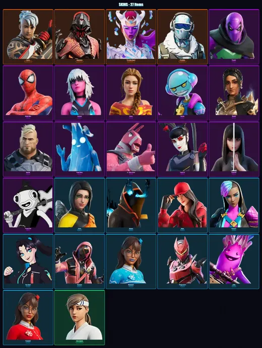 [PC/PSN] | Ronin | Oppressor | The Cube Queen | Frostbite | Prowler | 27 skin | 25 pickaxe | 19 emote | 22 glider | Lv236 — Game account