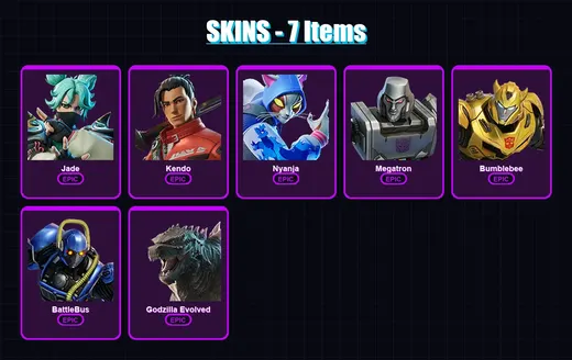[PC/XBOX/PSN] | Jade | Kendo | Nyanja | Megatron | Bumblebee | 7 skin | 19 pickaxe | 11 emote | 14 glider | Lv110 — Game account