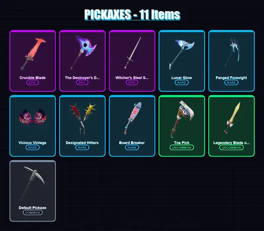[PC/XBOX/PSN] | Nezumi | Renzo the Destroyer | Selene | Dusty | Massai | 7 skin | 11 pickaxe | 7 emote | 12 glider | Lv108