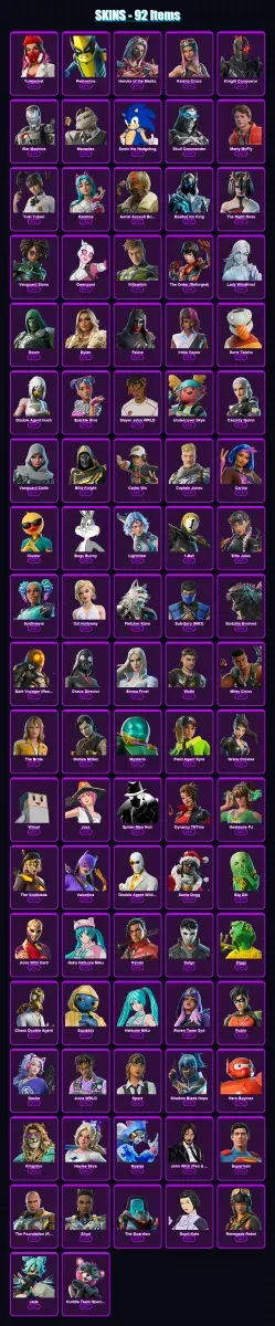 [PC/XBOX/PSN] | Yulejacket | Peelverine | Haruka of the Masks | 92 skin | Lv1623 — Game account