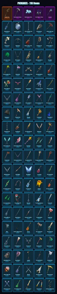 [PS4/PS5/PC] | Hades | Zeus | Marty McFly | Miles Cross | T-60 Power Armor | 64 skin | 110 pickaxe | 78 emote | 61 glider | Lv775
