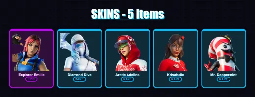 [SWITCH/XBOX/PSN/PC] | Explorer Emilie | Diamond Diva | Arctic Adeline | 5 skin | Lv136