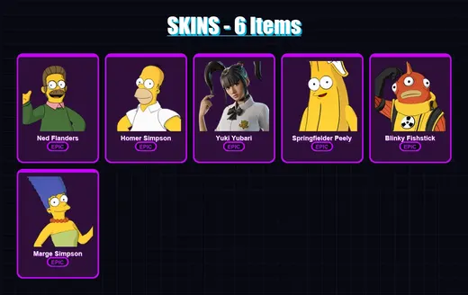 [PC/XBOX/PSN] | Ned Flanders | Homer Simpson | Yuki Yubari | 6 skin | Lv142 — Game account