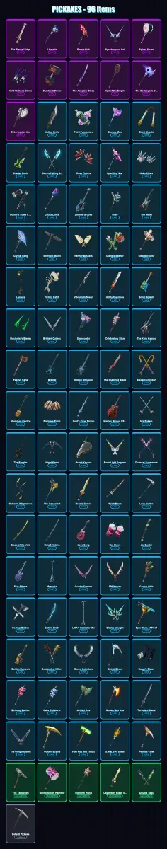 [PC/XBOX/PSN] | Kendo | Yeddy | Jade | Godzilla Evolved | Daigo | 16 skin | 96 pickaxe | 44 emote | 73 glider | Lv1703