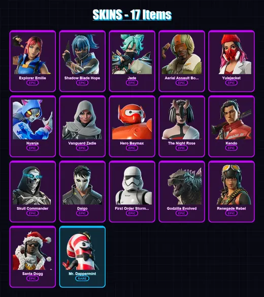 [PS4/PS5/XBOX/PC] | Explorer Emilie | Shadow Blade Hope | Jade | 17 skin | Lv421 — Game account