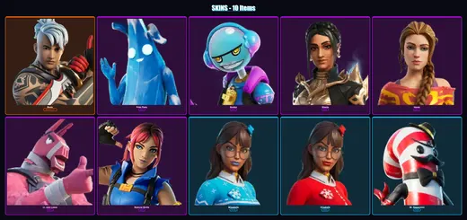 [PC/XBOX/PSN] | Ronin | Polar Peely | Gumbo | Shanta | Haven | 10 skin | 20 pickaxe | 12 emote | 16 glider | Lv264 — Game account