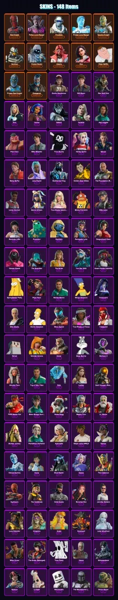 [PC/PSN] | Red Knight | Fallen Love Ranger | Frostbite | 148 skin | Lv1108