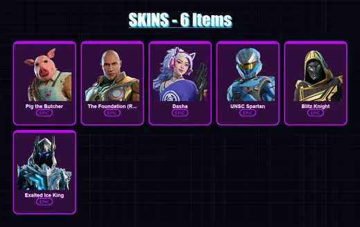 [SWITCH/XBOX/PSN/PC] | Pig the Butcher | The Foundation (Reforged) | Dasha | 6 skin | Lv391 — Game account