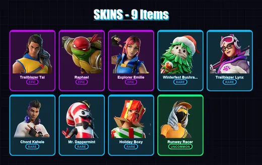 [PC/XBOX/PSN] | Trailblazer Tai | Raphael | Explorer Emilie | 9 skin | Lv168 — Game account