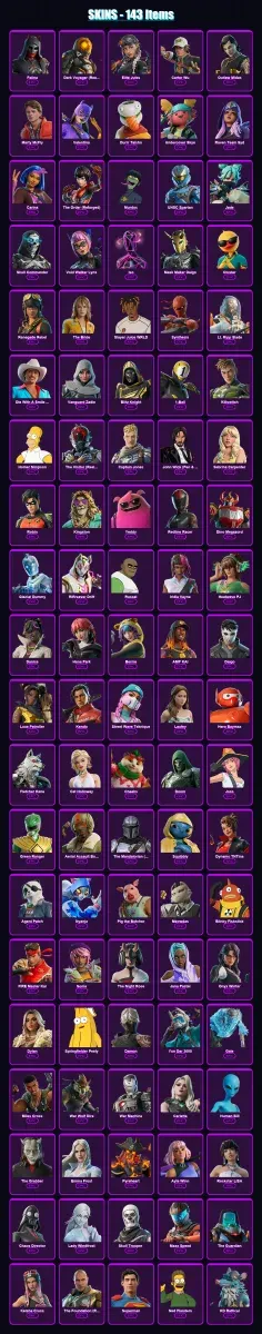 [PC/PSN] | Felina | Dark Voyager (Reality Redacted) | Elite Jules | 143 skin | Lv2264 — Game account