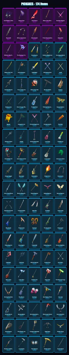 [PC] | The Origin | Son Goku | Valeria | Peter Griffin | The Imagined | 118 skin | 174 pickaxe | 94 emote | 95 glider | Lv1219