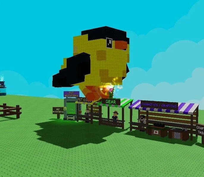 Rainbow Gold Finch 180.79kg Huge Titanic Godly Gold Sparkle Mutation - Samster (DB)