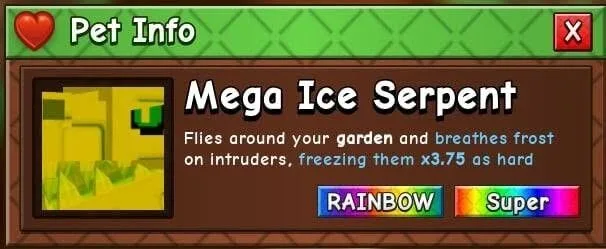 Ice Serpent (Super) — Account account