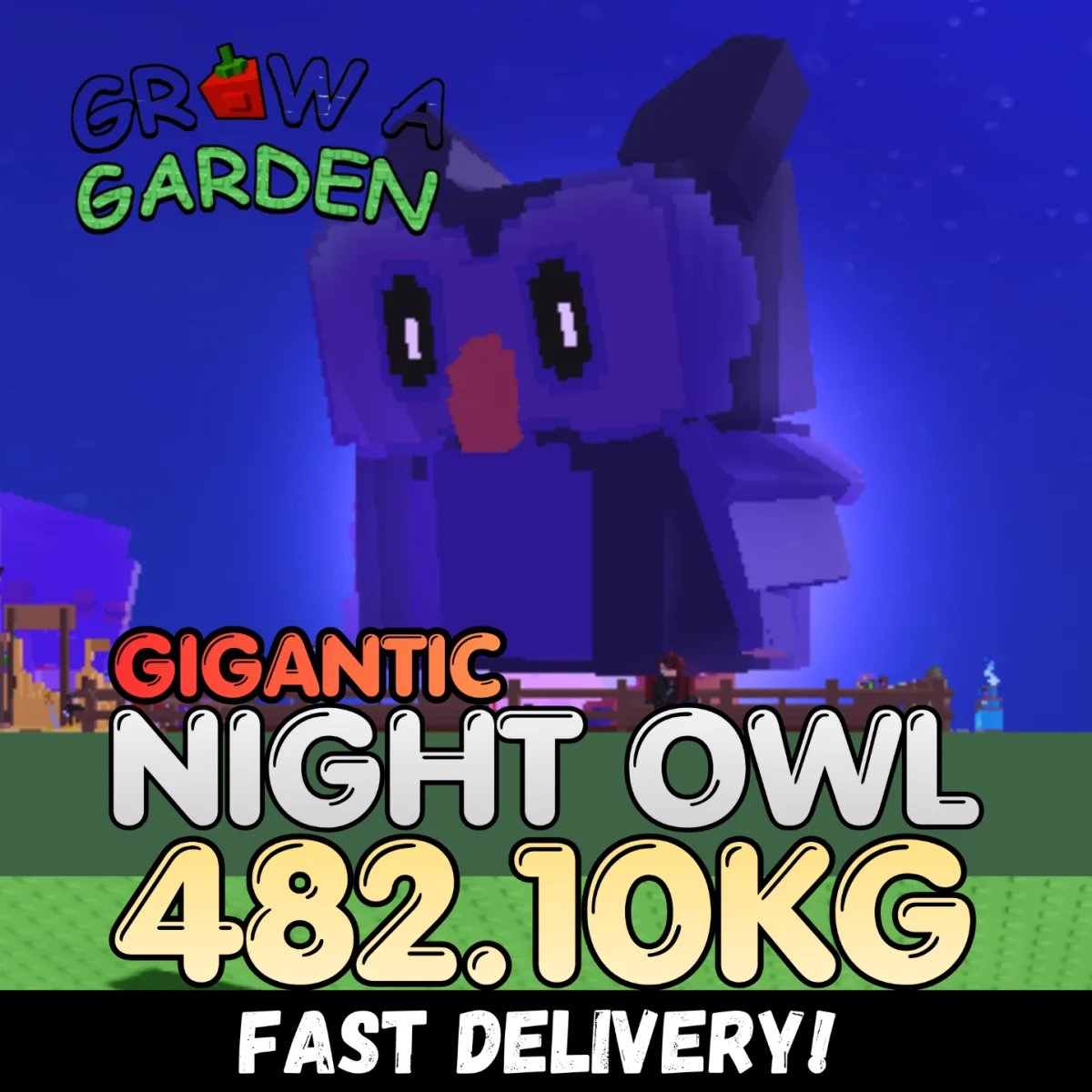 GIGANTIC Night Owl 482.10KG Colossal Age 500 INSTANT DELIVERY