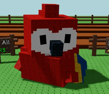 Mega Scarlet Macaw (6,84 Kg, Age 43)
