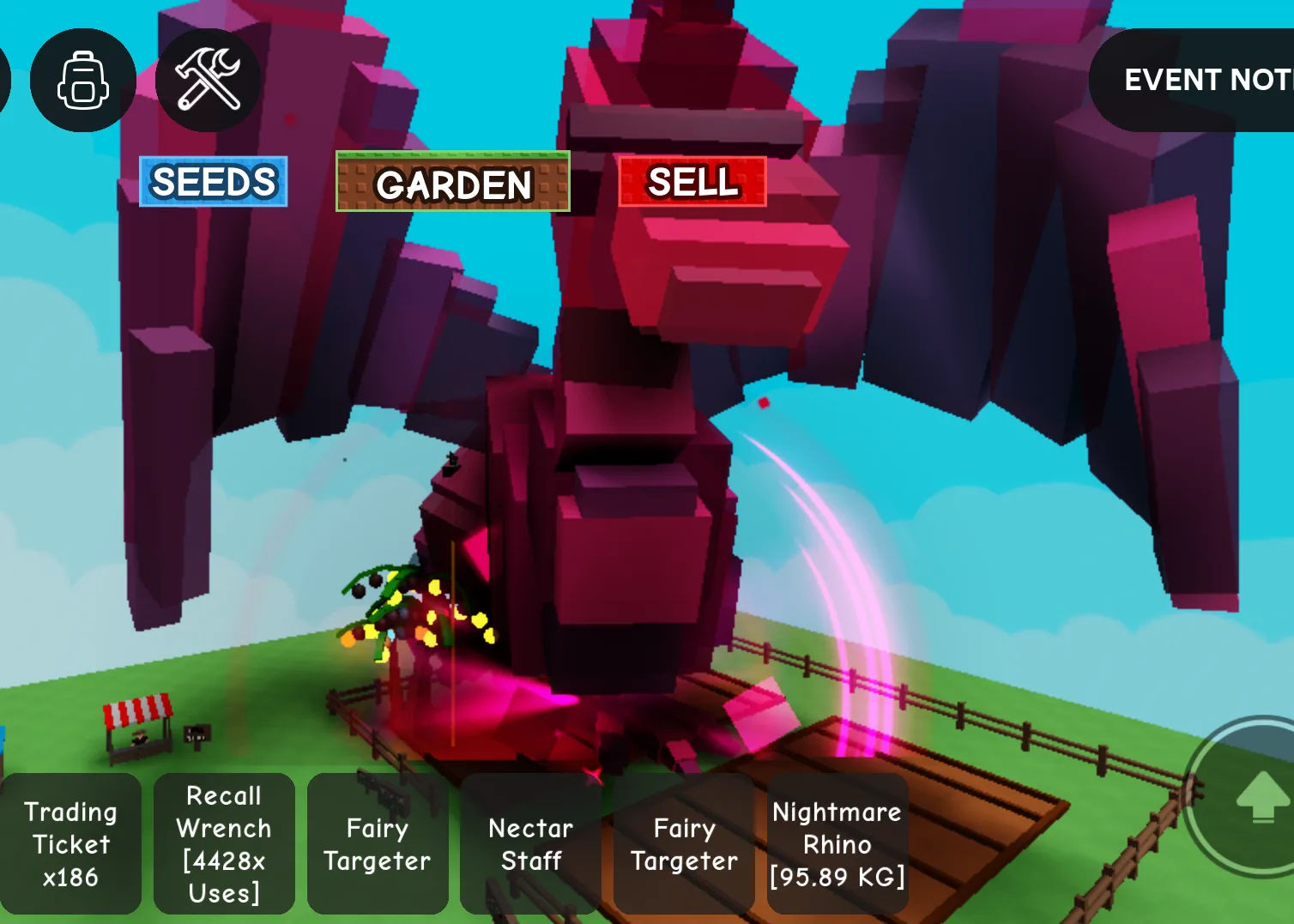 Nightmare Titanic Cockatrice 71kg+ Age 100 Maxed Huge Giant Big Visual Super Cool Limited Pet — Account account