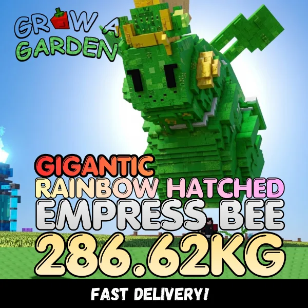 GIGANTIC Rainbow Hatched Empress Bee 286.62KG RBH Age 500 INSTANT DELIVERY