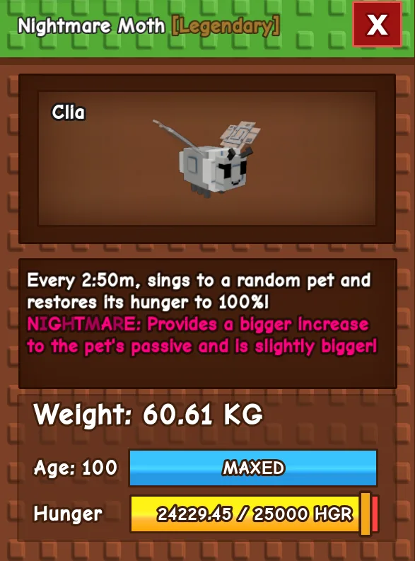 HUGE MOTH NM / VENOM / EVER 60KG - 61KG — Account account