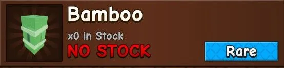 Bamboo Seed (Rare) — Account account