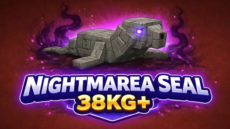 Nightmare Seal Age 100 38Kg+ / Grow A Garden — Account account