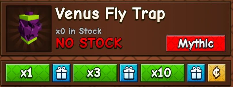 Venus Fly Trap Seed (Mythic)