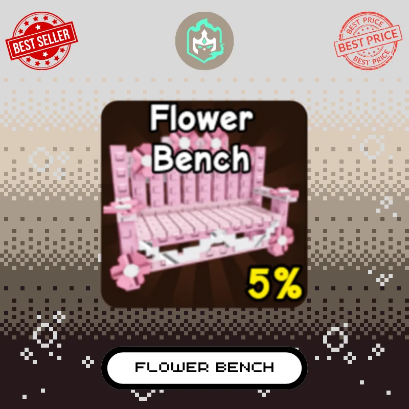 Flower Bench Clean & Safe Guaranteed Instant Delivery