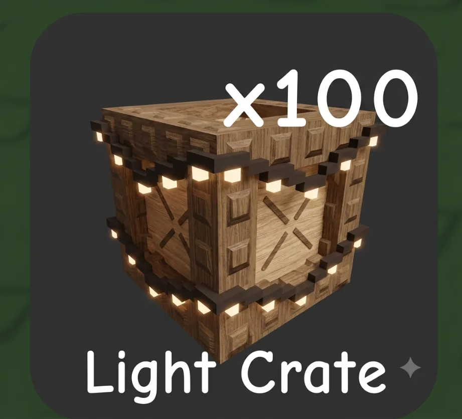 x100 Light Crate (Uncommon)
