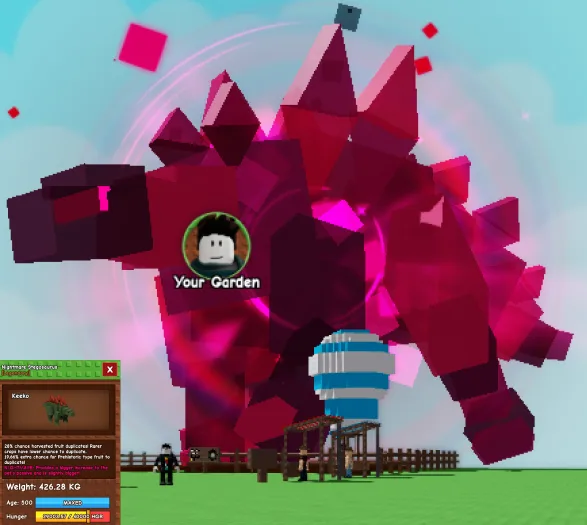 Huge Stegosaurus 420 Kg+ Mutation Venom / Nightmare / Everchanted