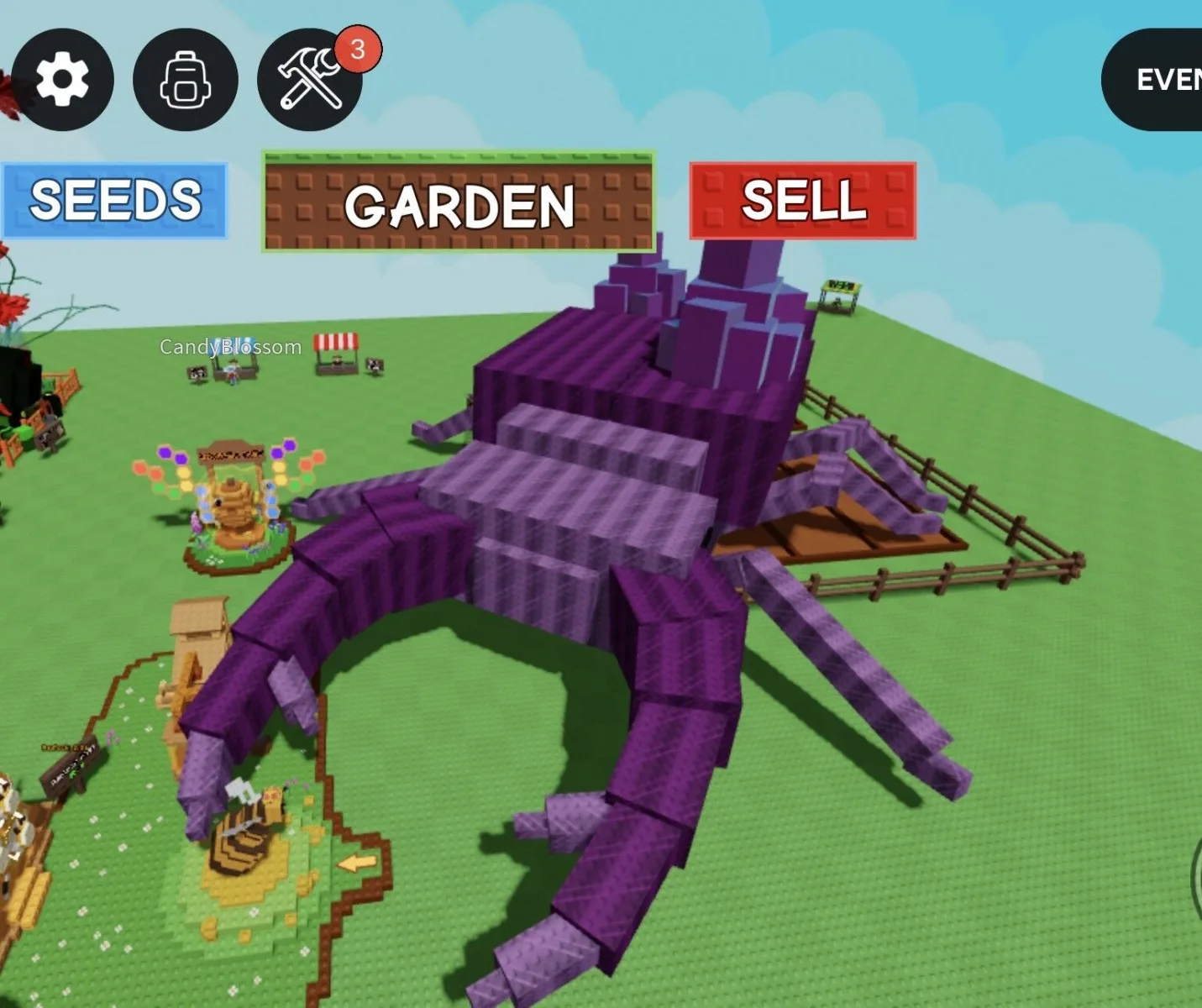 Titanic Mega Amethyst Beetle 104.72 KG Grow a Garden — Account account