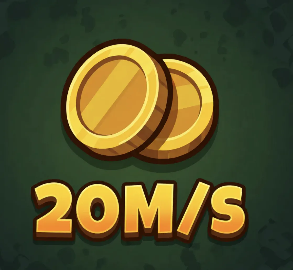 20 M/s+ SHECKLES GIFTABLE GROW A GARDEN 2 1-3 FRUIT — Account account