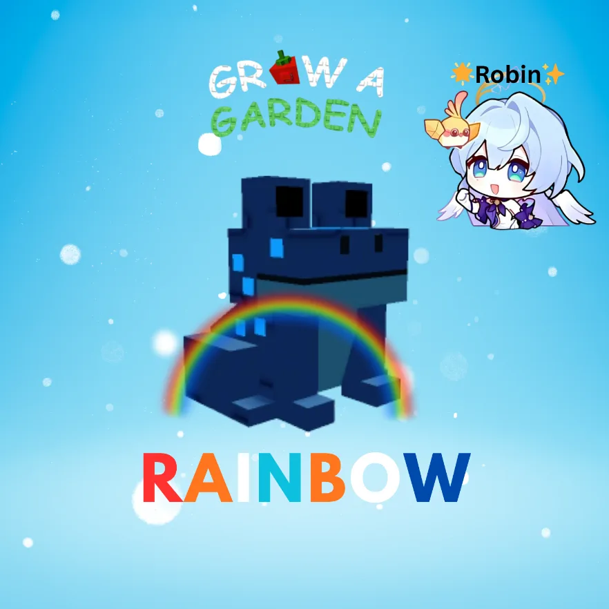 Rainbow Echo Frog - Grow a Garden — Account account