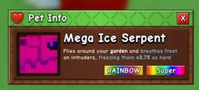 Ice Serpent (Super) — Account account